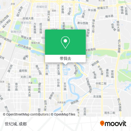 世纪城地图