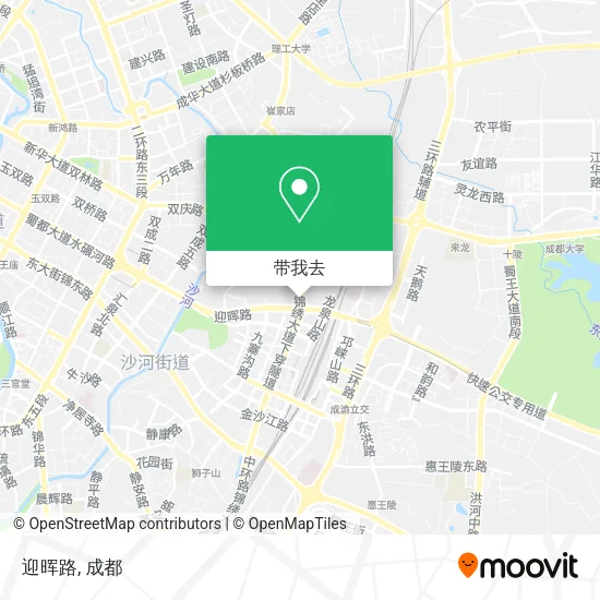 迎晖路地图