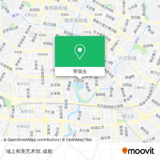 域上和美艺术馆地图