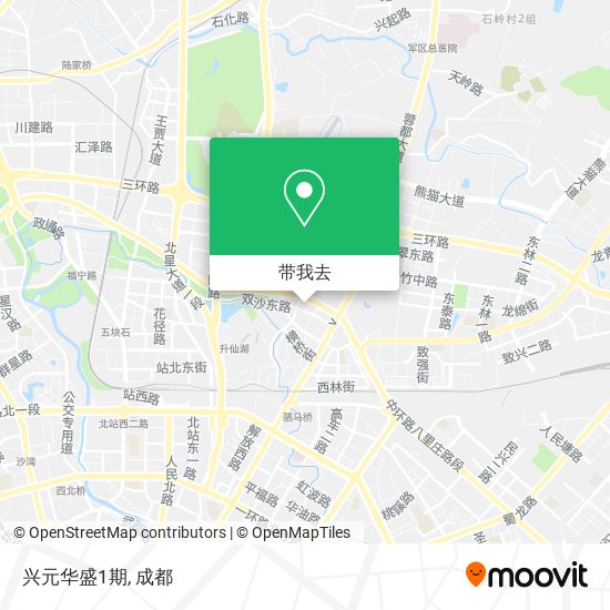 兴元华盛1期地图