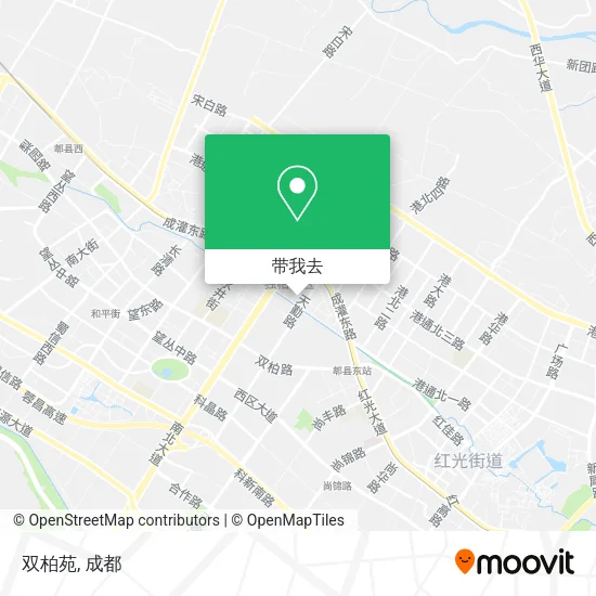双柏苑地图