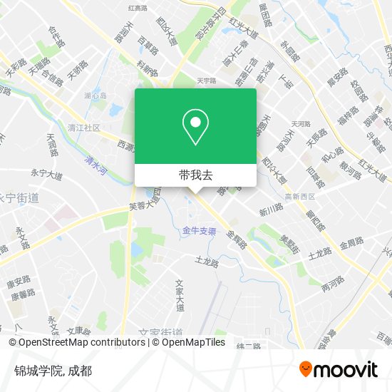 锦城学院地图