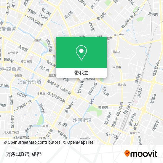 万象城B馆地图