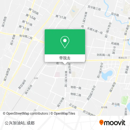 公兴加油站地图