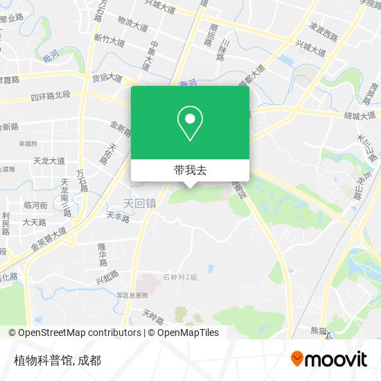 植物科普馆地图