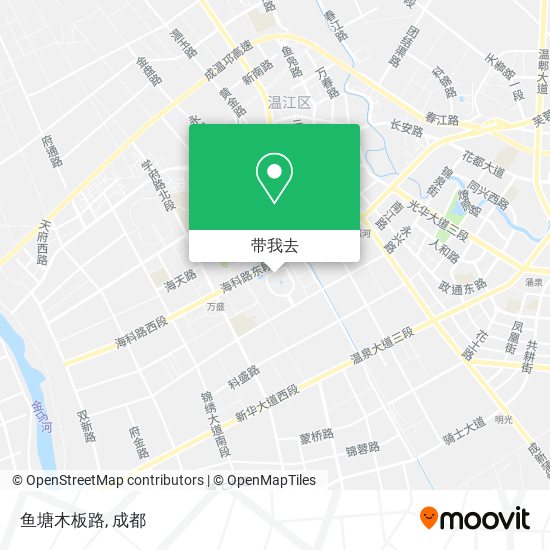 鱼塘木板路地图