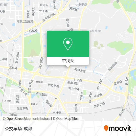 公交车场地图