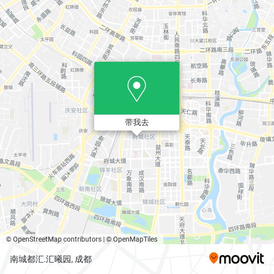 南城都汇.汇曦园地图