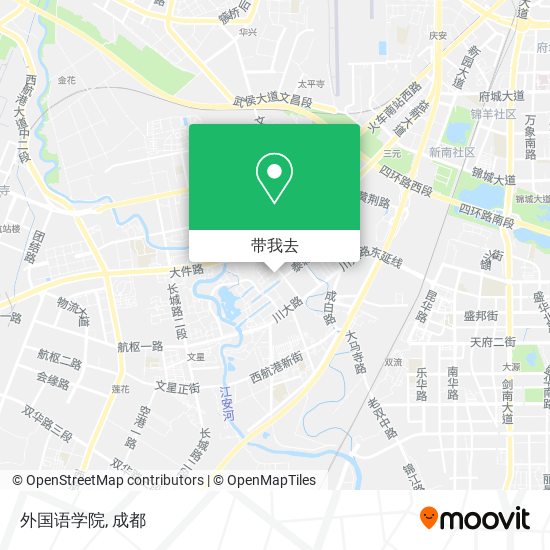 外国语学院地图