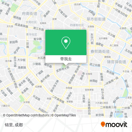 锦里地图