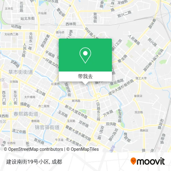 建设南街19号小区地图