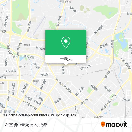 石室初中青龙校区地图