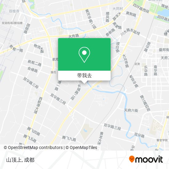 山顶上地图
