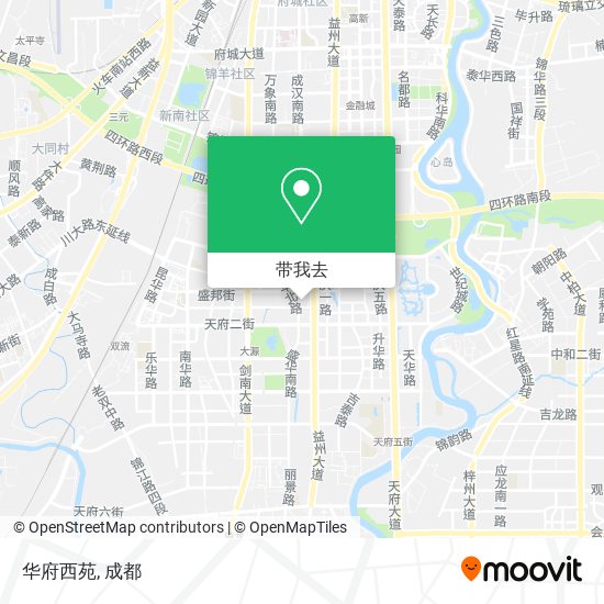 华府西苑地图