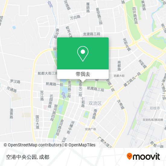 空港中央公园地图