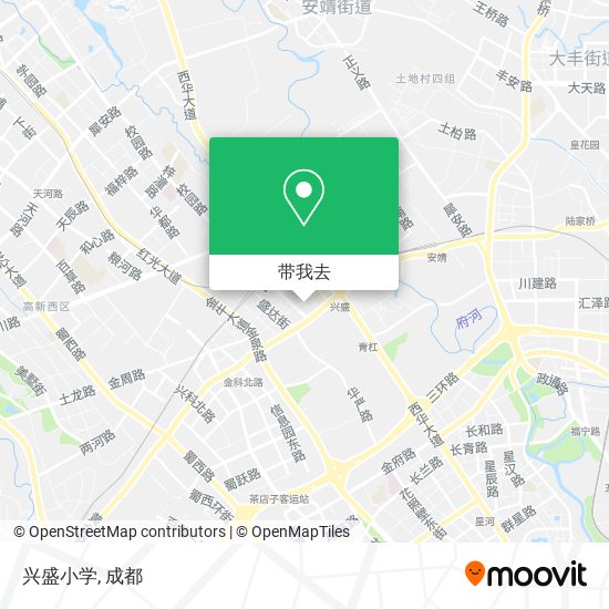 兴盛小学地图