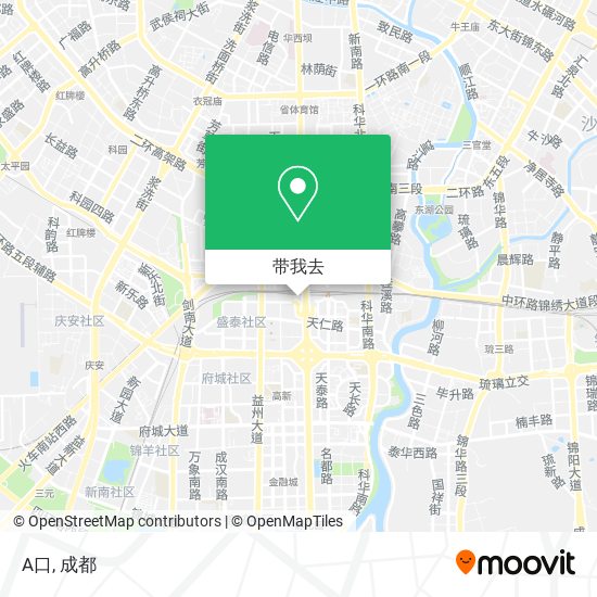 A口地图