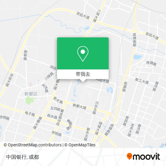 中国银行地图