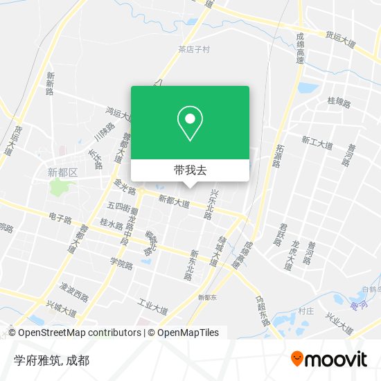 学府雅筑地图