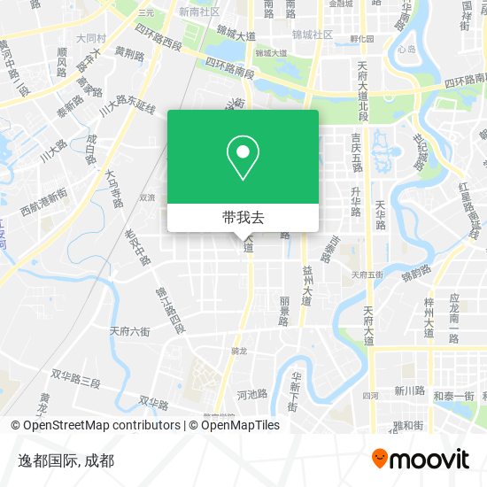 逸都国际地图