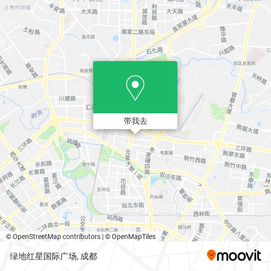 绿地红星国际广场地图