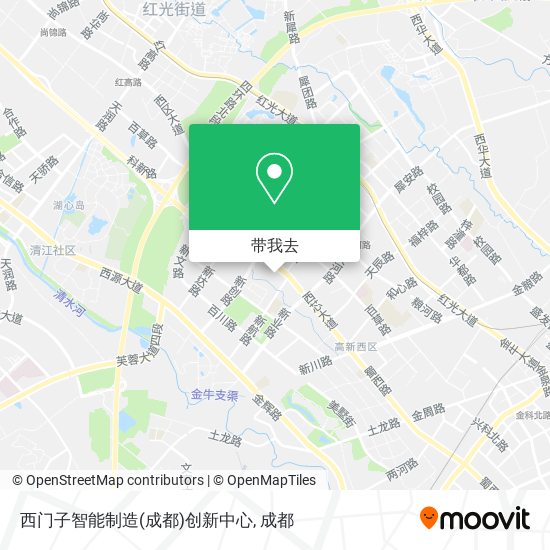 西门子智能制造(成都)创新中心地图