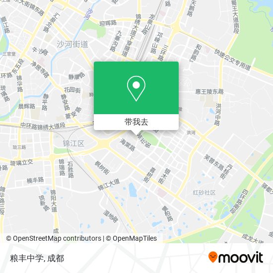 粮丰中学地图