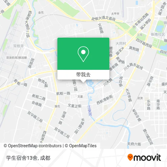 学生宿舍13舍地图