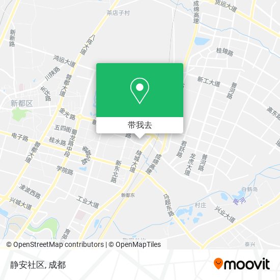静安社区地图