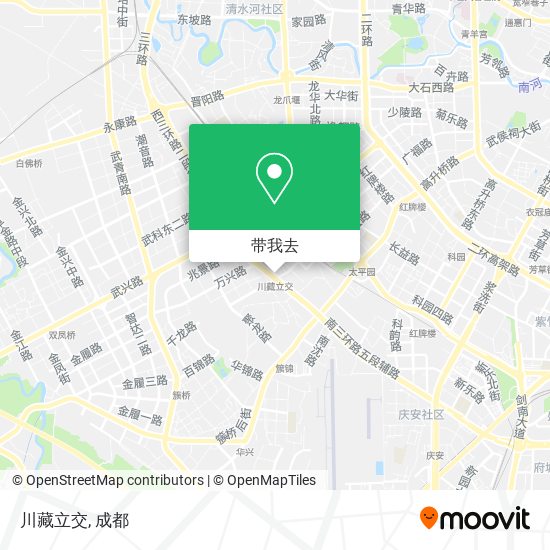 川藏立交地图