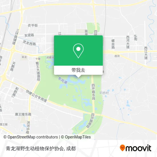 青龙湖野生动植物保护协会地图