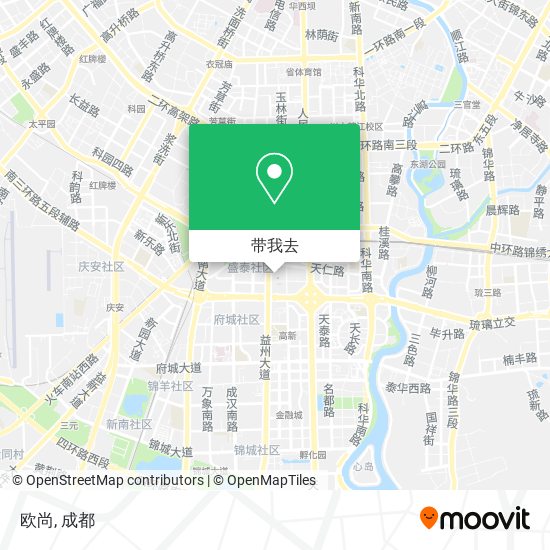 欧尚地图