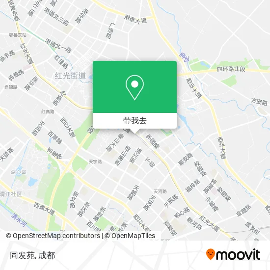 同发苑地图