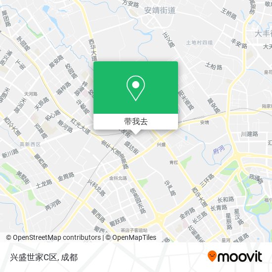 兴盛世家C区地图