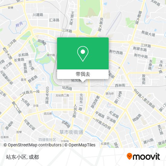 站东小区地图