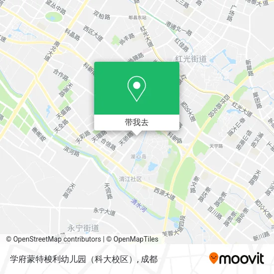 学府蒙特梭利幼儿园（科大校区）地图