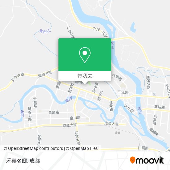 禾嘉名邸地图