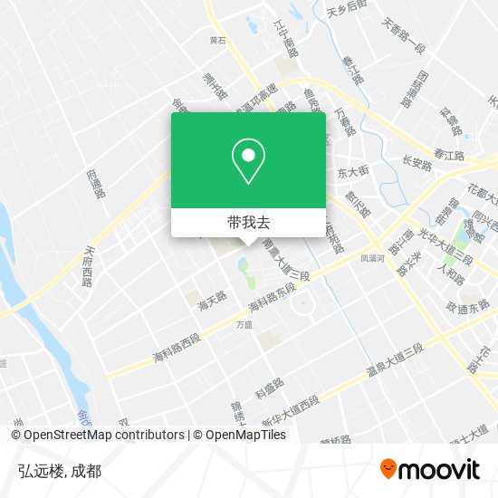 弘远楼地图