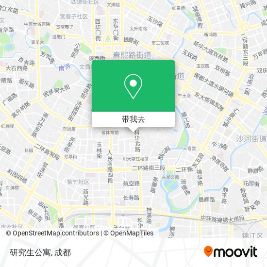研究生公寓地图