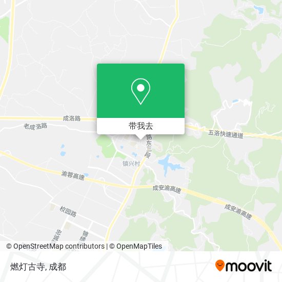 燃灯古寺地图