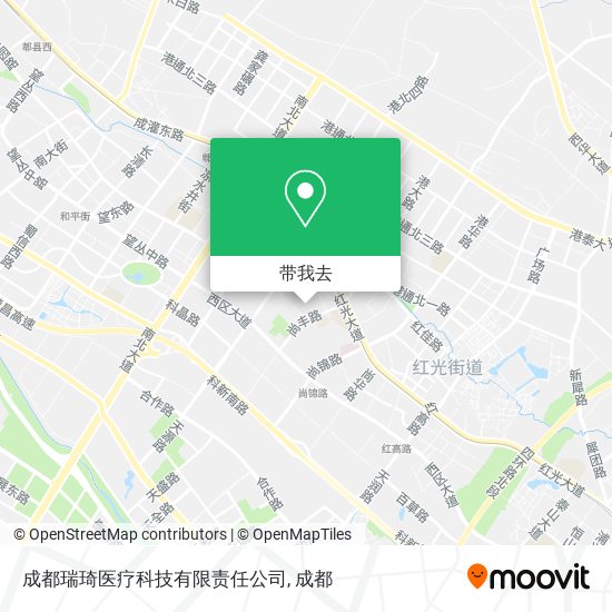 成都瑞琦医疗科技有限责任公司地图