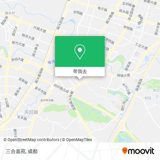 三合嘉苑地图
