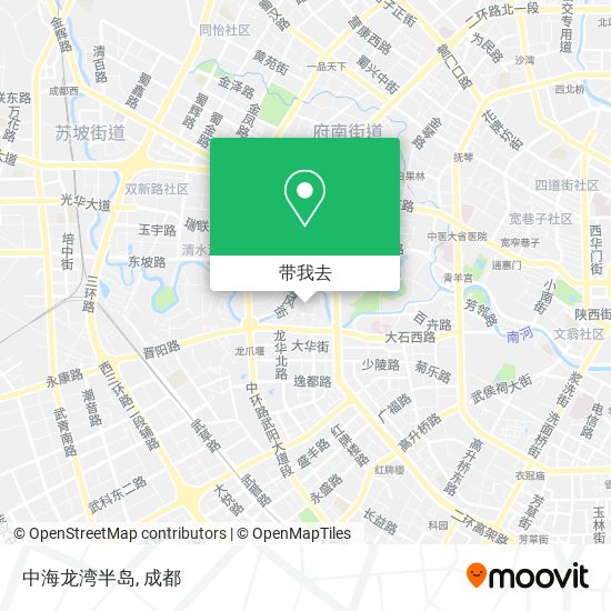 中海龙湾半岛地图