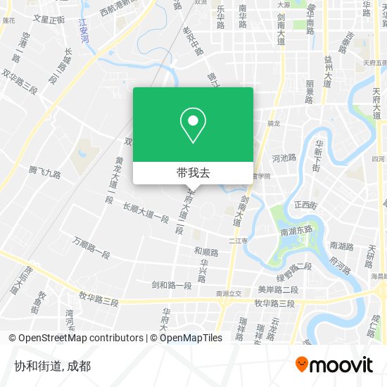 协和街道地图