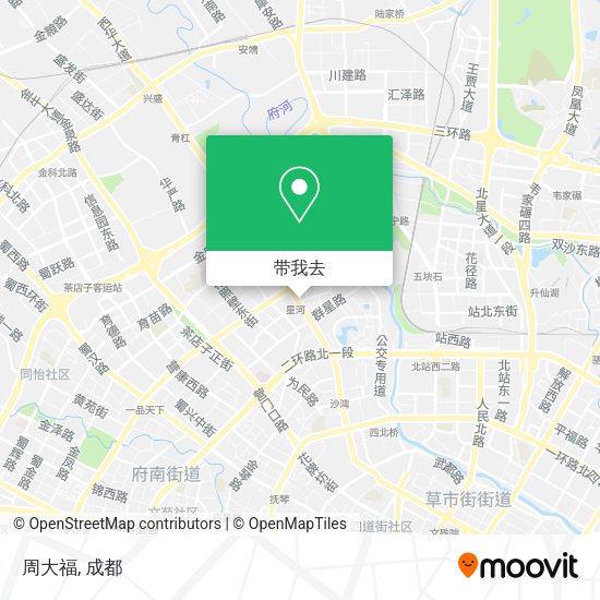 周大福地图