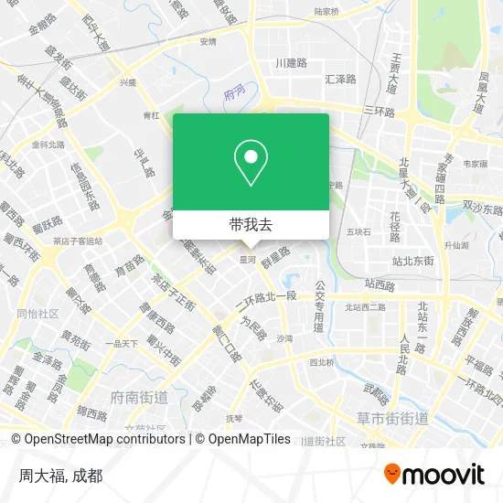 周大福地图