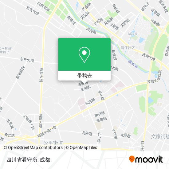 四川省看守所地图