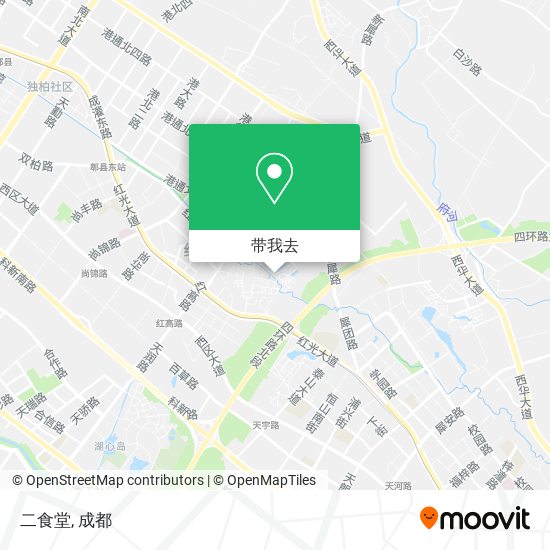 二食堂地图