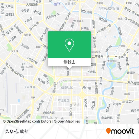 风华苑地图