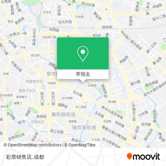彩票销售店地图